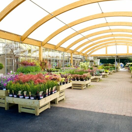 Hillier garden centre in Chichester
