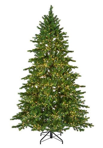Galloway Spruce Pre-lit Artificial Christmas tree 1.8m