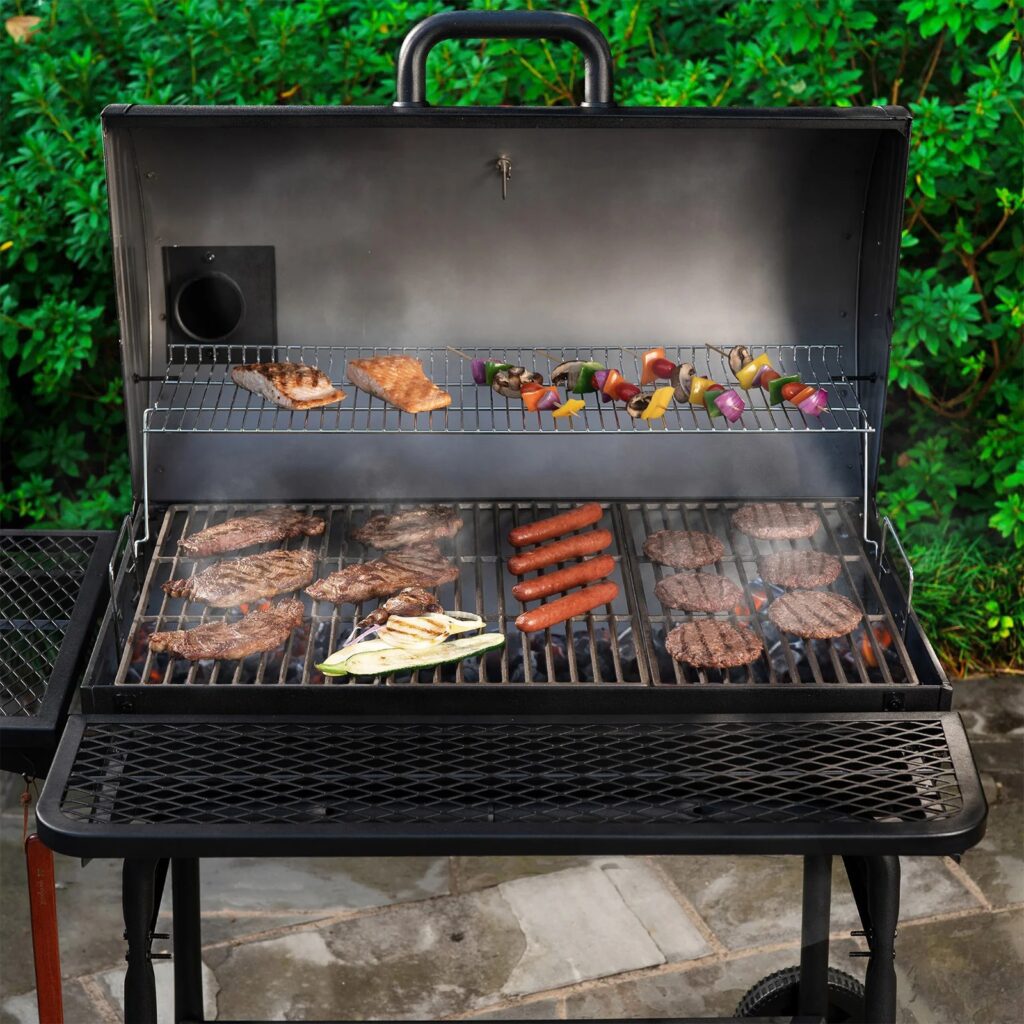 Char-Griller Pro Deluxe Charcoal BBQ Grill 789792028279 2