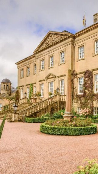 Dumfries House Building and Front Steps