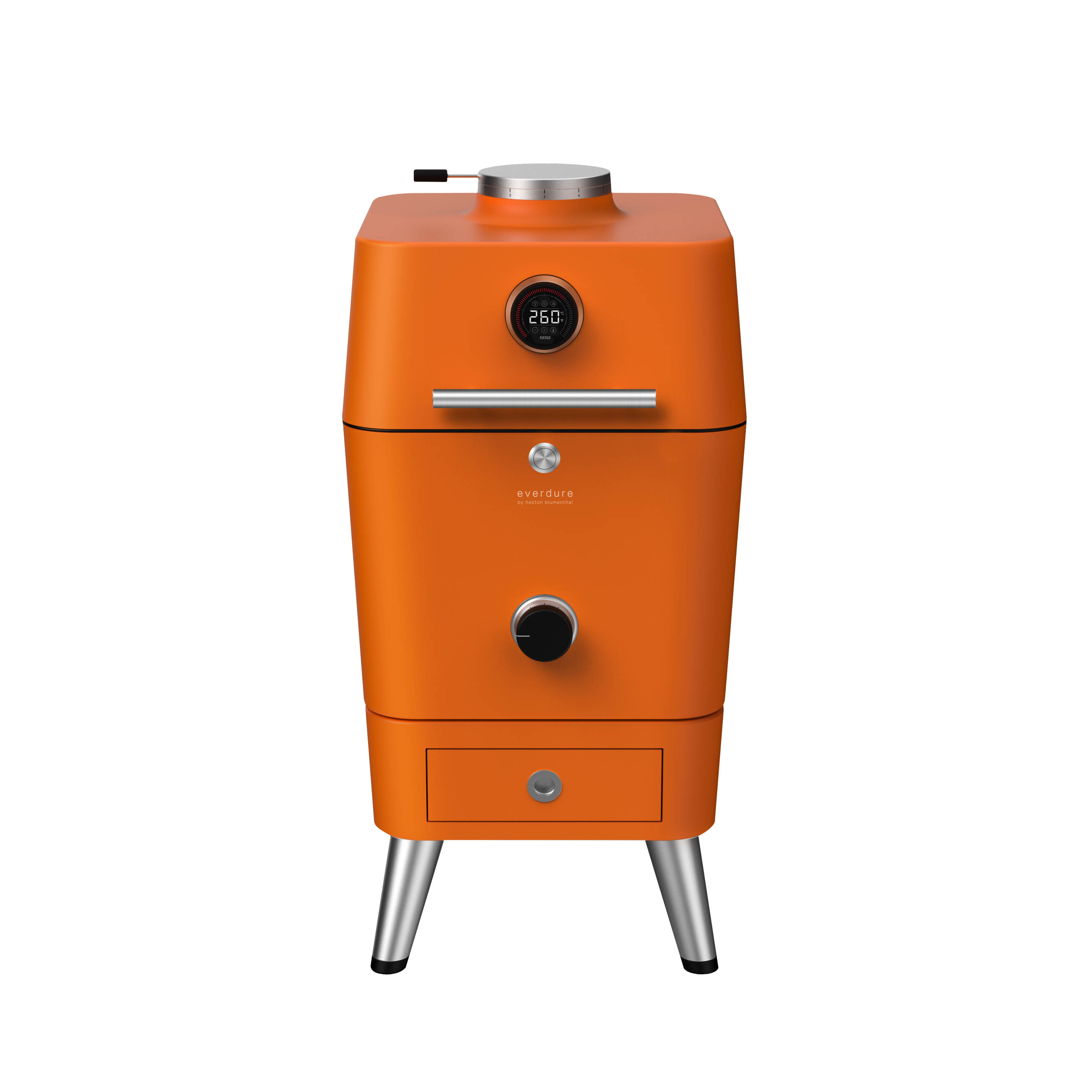 Heston Blumenthal Everdure 4K Electric Ingnition Charcoal BBQ