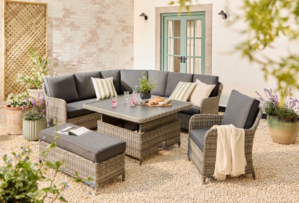 Tenby Luxury Garden Corner Dining Set resize