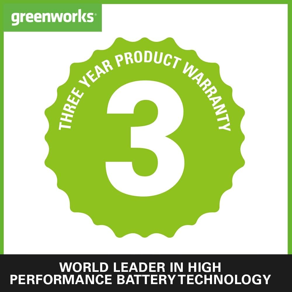 Greenworks 40V 25.4cm Cordless Pole Saw & 51cm Cordless Hedge Trimmer (Tool Only) 6952909007991