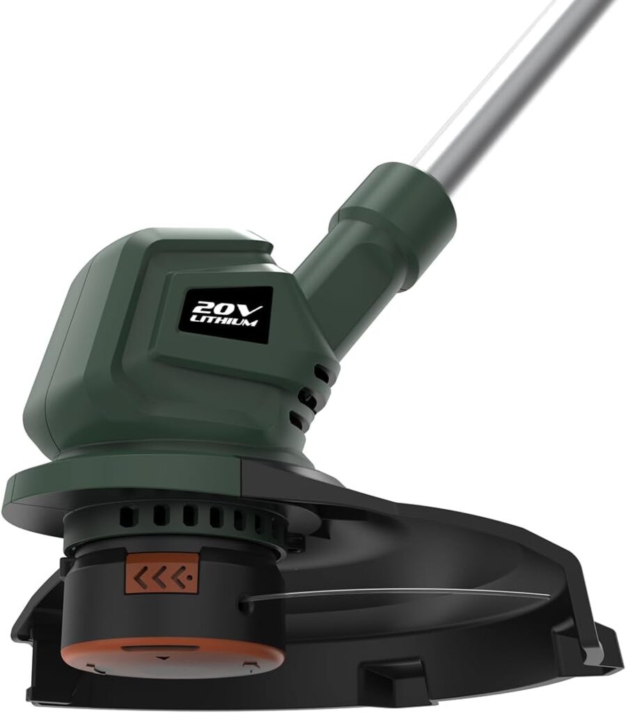 Webb Eco 20V 33cm (14″) Cordless Rotary Lawnmower plus 20V 25cm  Line Trimmer (4AH Battery & Charger) 5055661905725