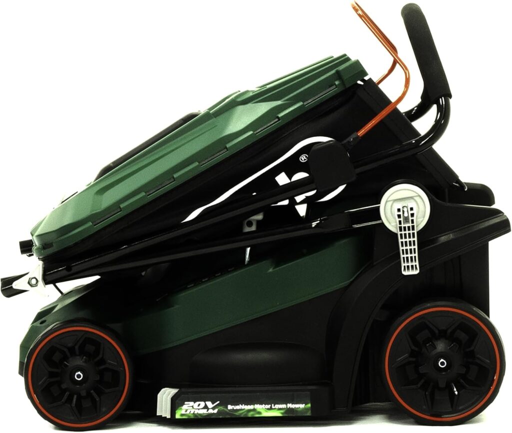 Webb Eco 20V 33cm (14″) Cordless Rotary Lawnmower plus 20V 25cm  Line Trimmer (4AH Battery & Charger) 5055661905725