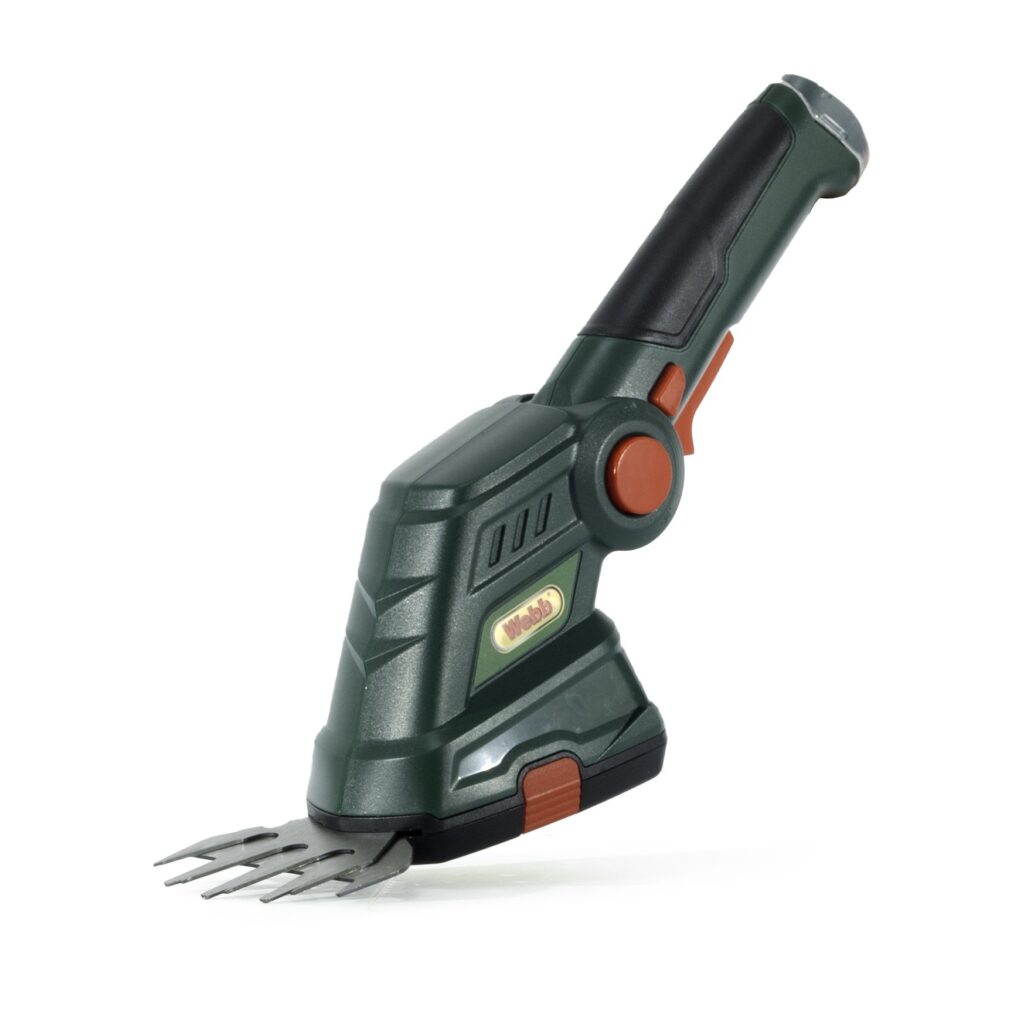 Webb Cordless 7.2V 2 in 1 Grass and Shrub Shears with Telescopic Pole Handle 5055661905718
