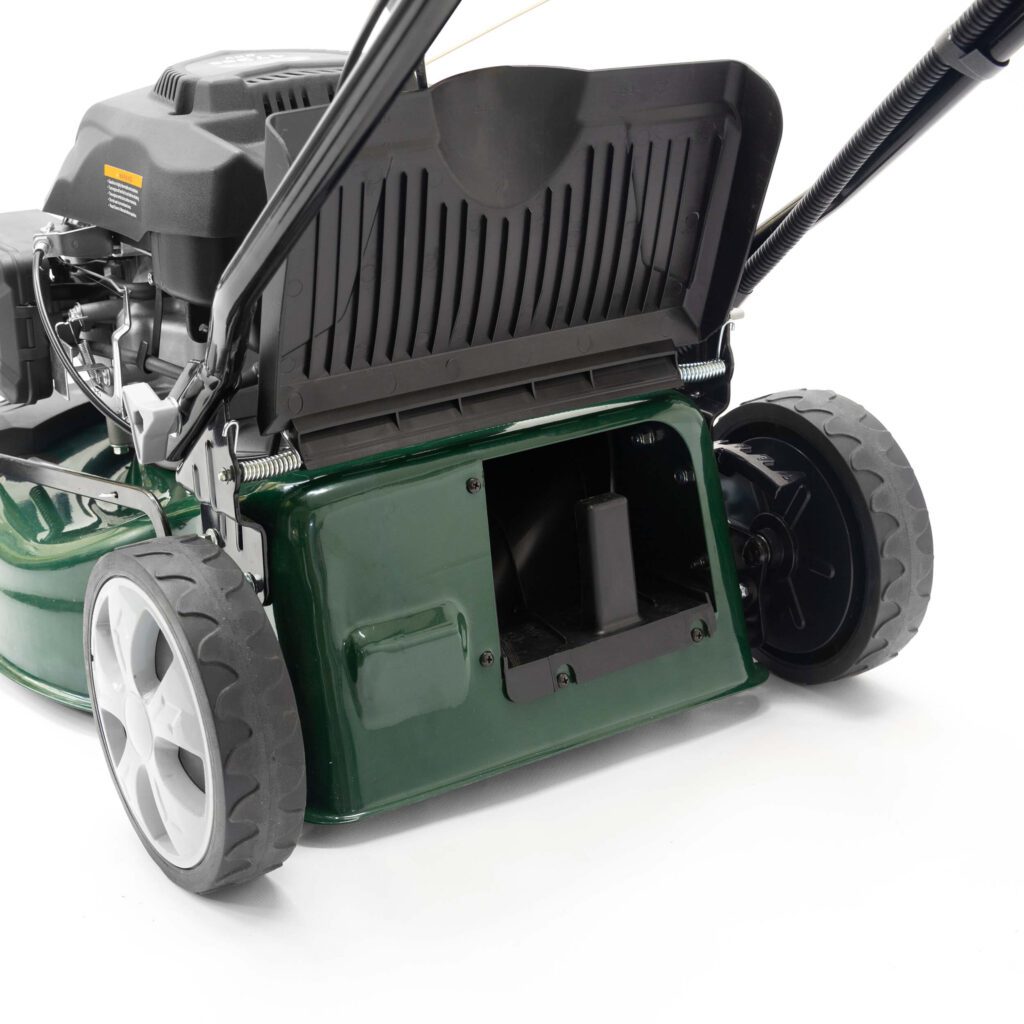 Webb 51cm Self Propelled Electric Start Petrol Lawn Mower 5055661905558