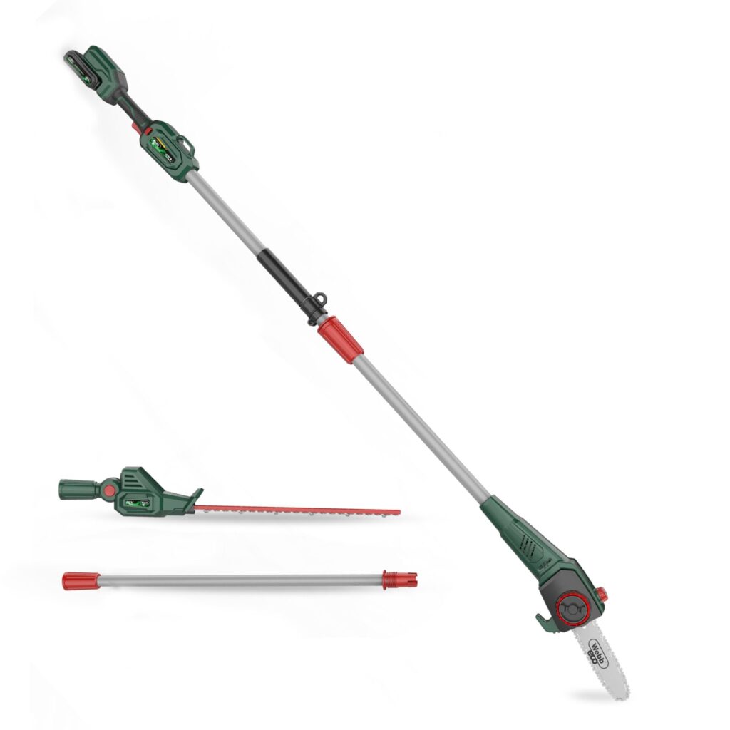 Webb 20V 50cm (20″) Cordless Long Reach Hedge Trimmer & Pruner (Tool Only) 5055661905640