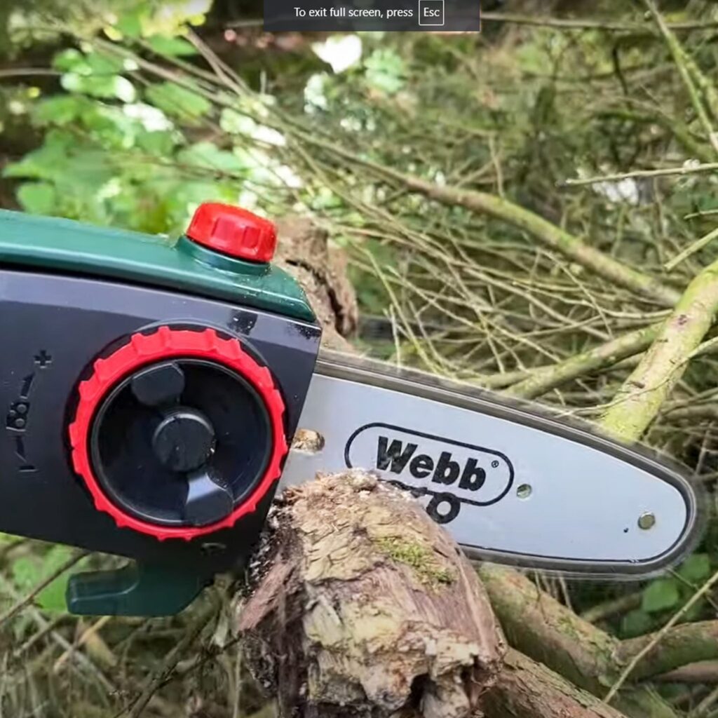 Webb 20V 50cm (20″) Cordless Long Reach Hedge Trimmer & Pruner (Tool Only) 5055661905640