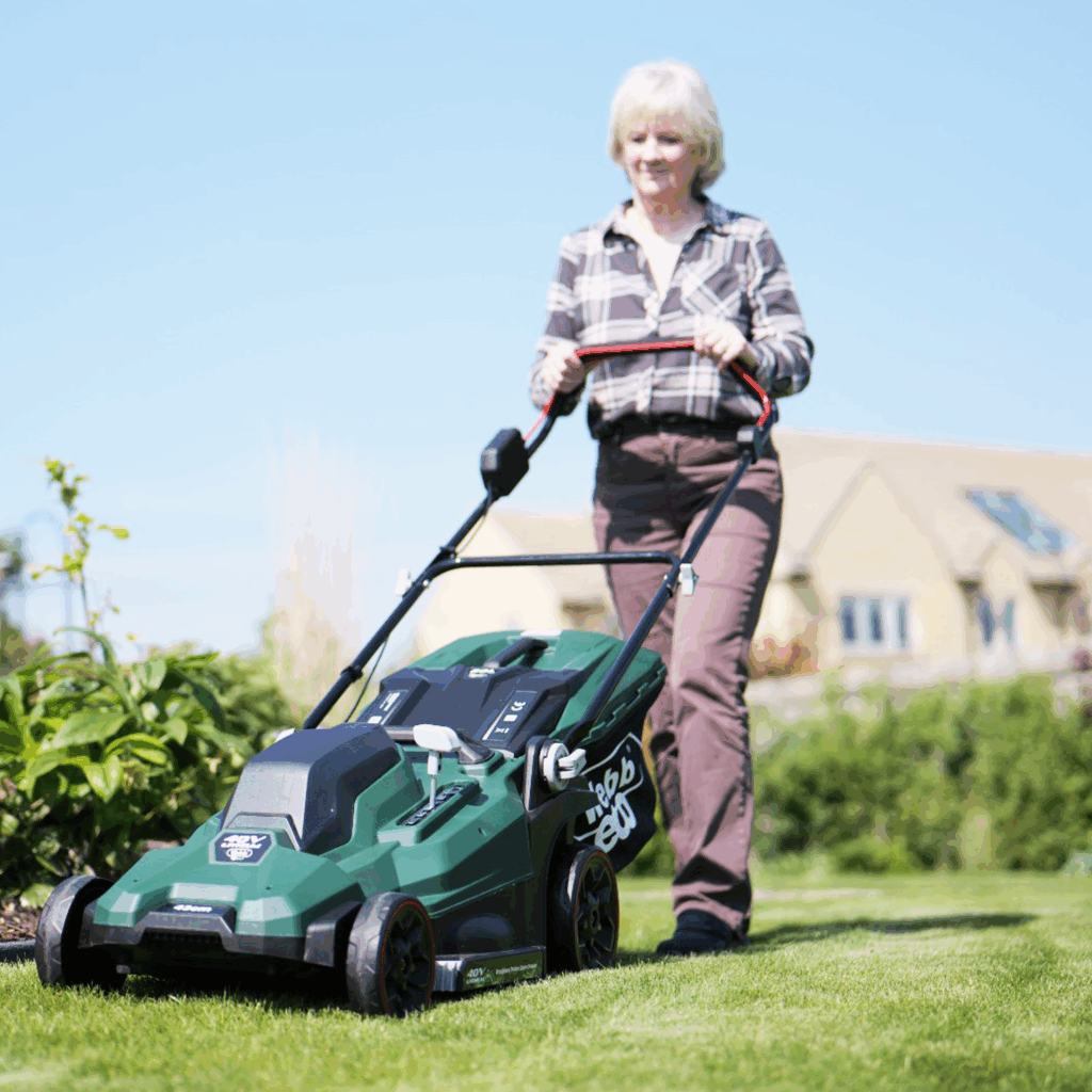 Webb Eco 40V (2 x 20V) 43cm (17″) Cordless Rotary Lawnmower (Tool Only) 5055661905619