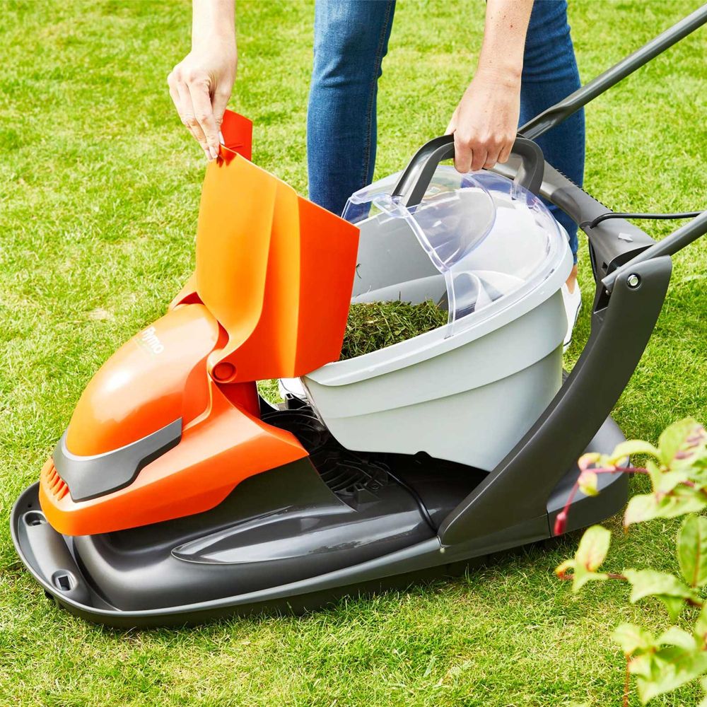 Flymo Easi Glide Plus 360v 30cm (14″) Electric Hover Collect Lawnmower 7392930542594