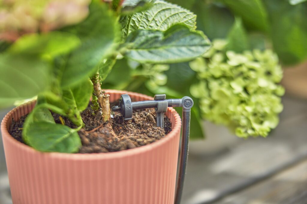 gardena micro drip system pot
