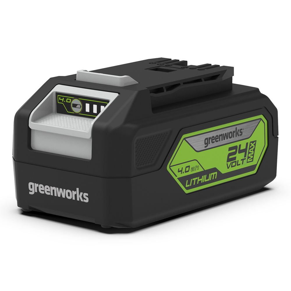 Greenworks 48V 36cm Cordless Brushless Lawnmower (2 x 4 AH Batteries & 4A Dual Port Charger) 0195526201359