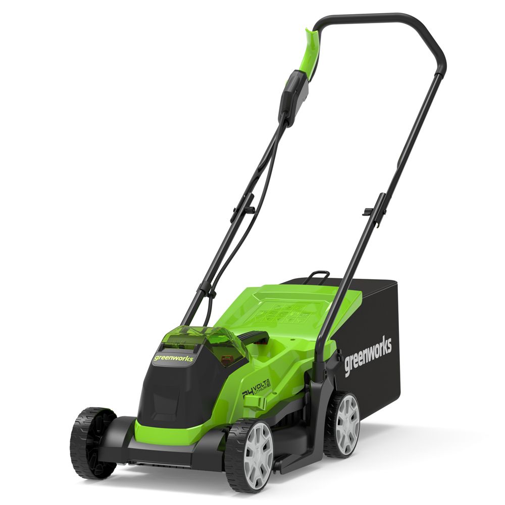 Greenworks 24V 33cm Cordless Brushless Lawnmower (Tool Only) 6952909074191
