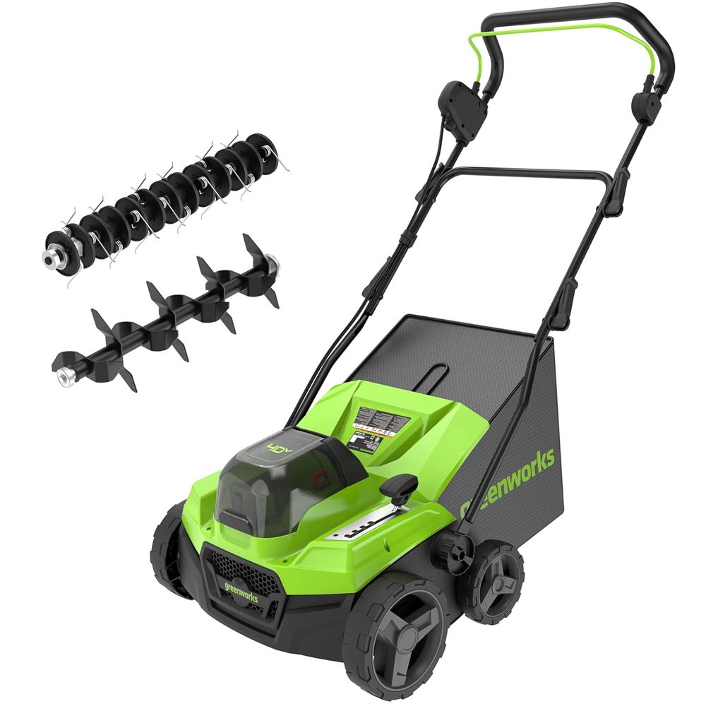 Greenworks 40V 38cm Cordless Brushless Dethatcher (Tool Only) 6952909092355