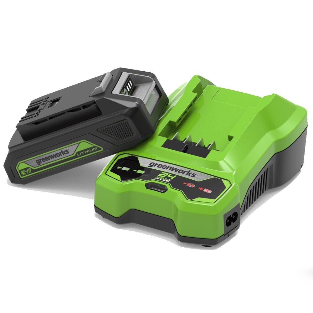 Greenworks 24V 2.0Ah Battery & 2A Charger Kit 6952909068718