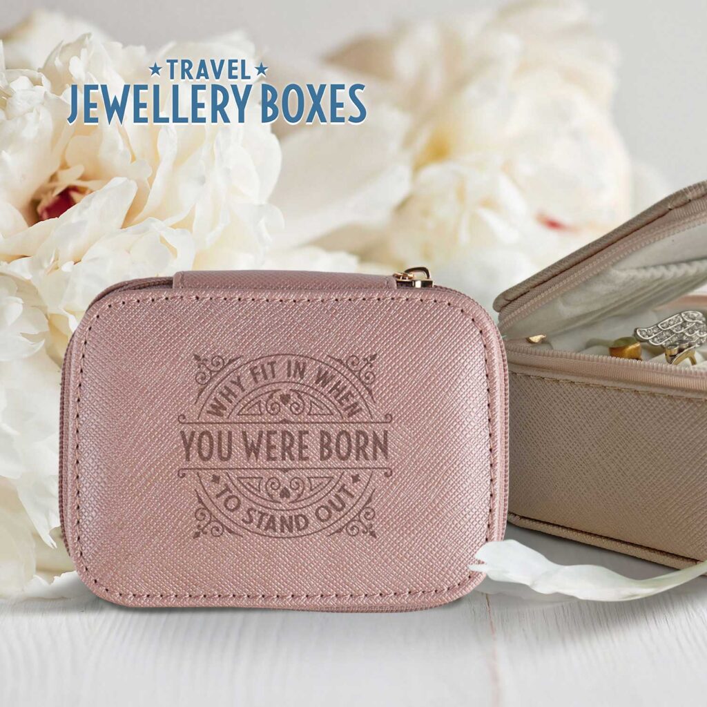 Travel Jewellery Box – Why fit in when you were born to stand out 886767383620 2