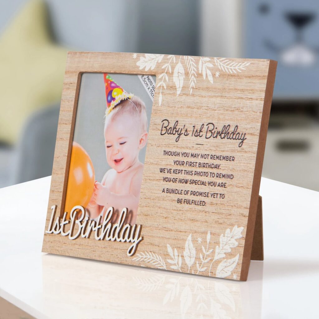 Kids Picture Frame – Baby’s 1st Birthday 886767717951 2