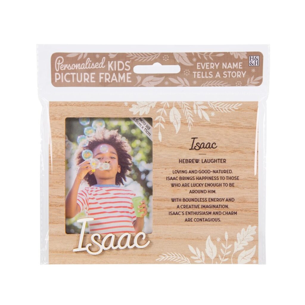 Kids Picture Frame – Isaac 886767719634 2