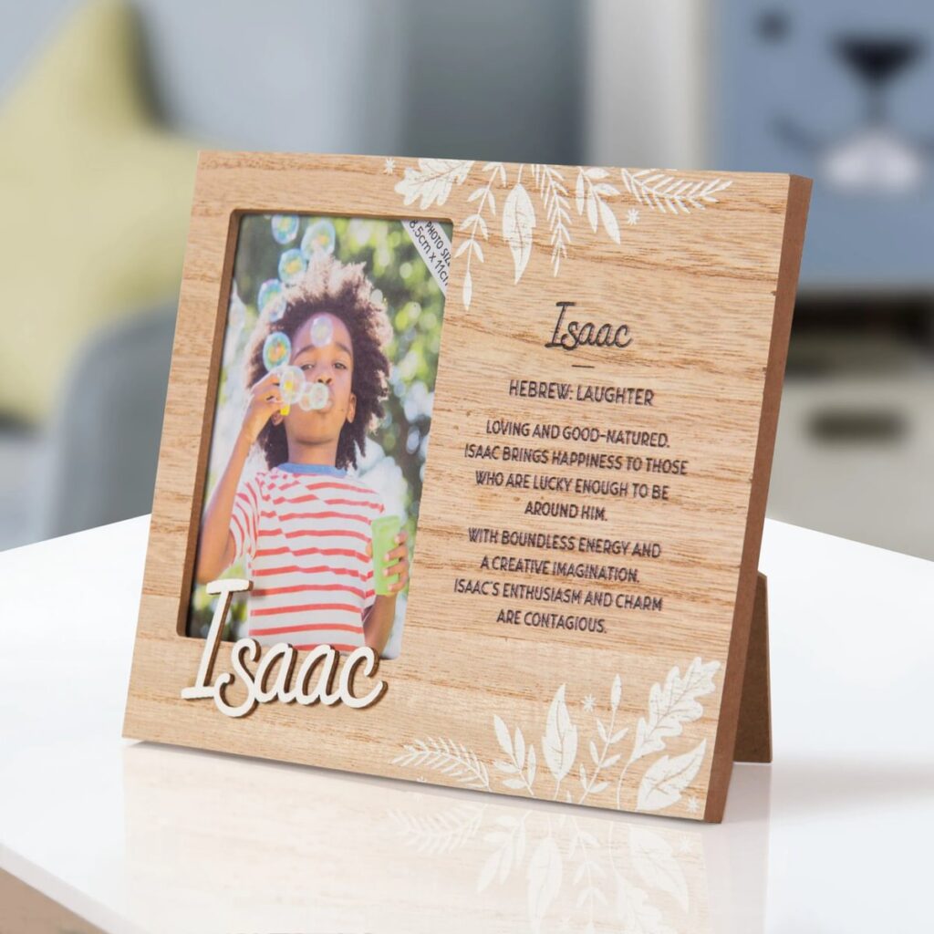 Kids Picture Frame – Isaac 886767719634 2