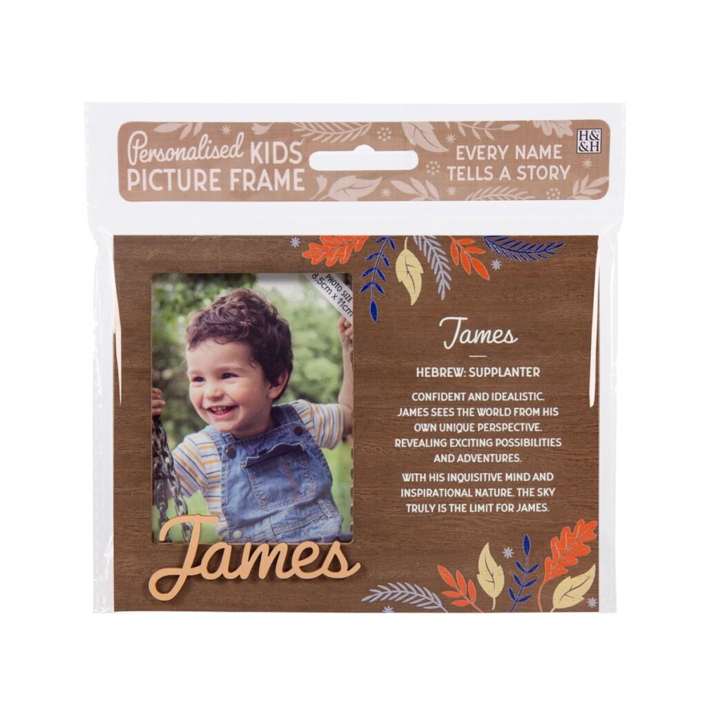 Kids Picture Frame – James 886767719955 2