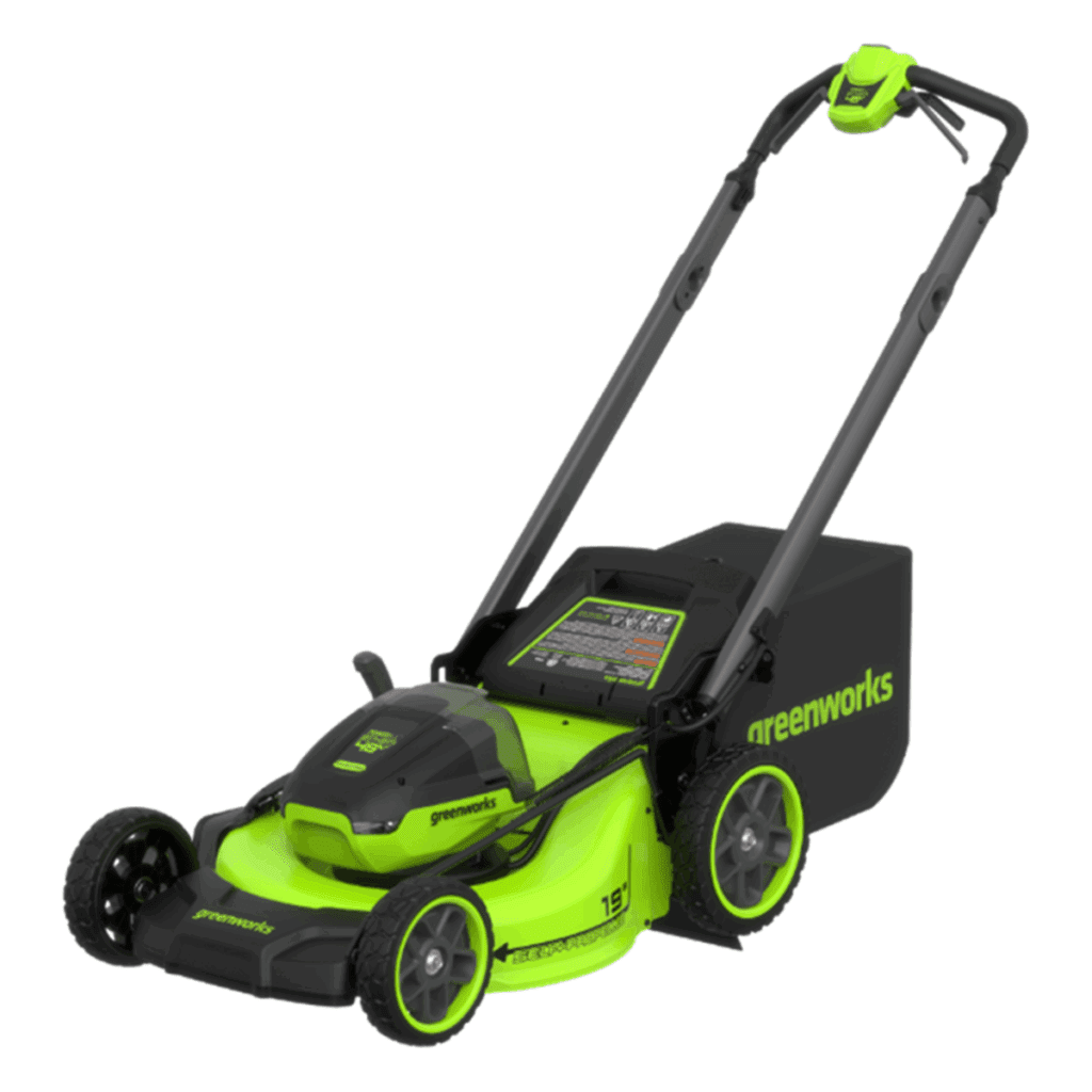 Greenworks 48v 46cm Cordless Brushless Self Propelled Lawnmower With 2 Batteries & Dual Port Charger 0195526201335 2