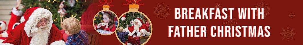 Hillier Breakfast With Father Christmas Banner 2025