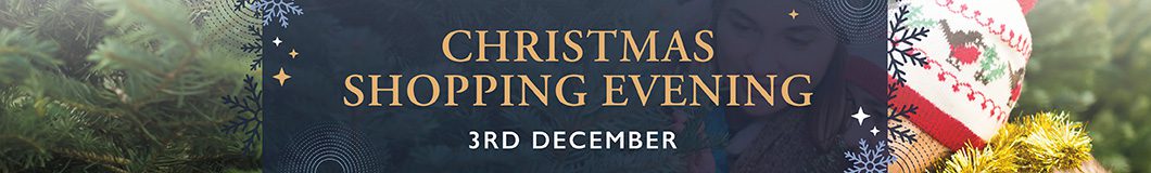 Hillier Christmas Shopping Evening Banner 2025