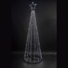 5029936993687 1 13ft White Maypole Christmas Tree 2