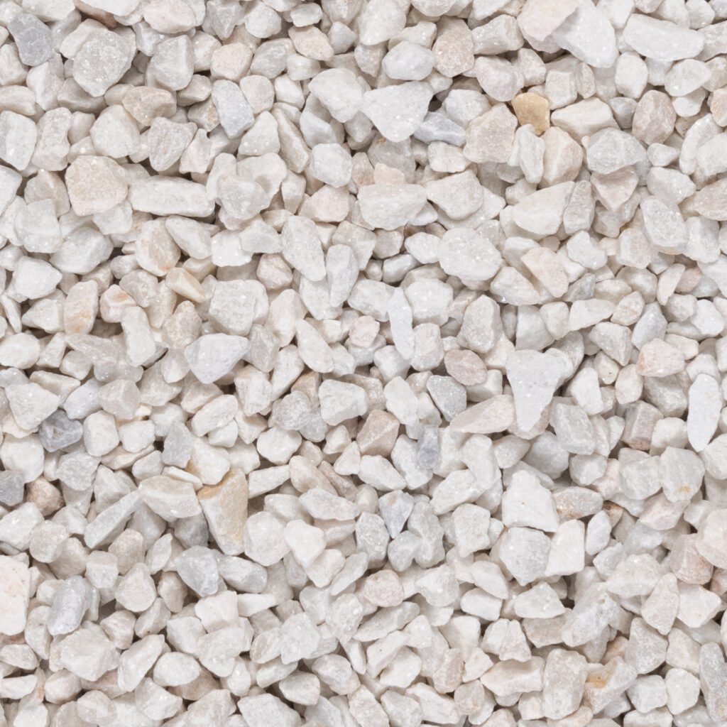 Meadow View Stone Artic White Chippings 20mm Bulk Bag 5060013465390 2