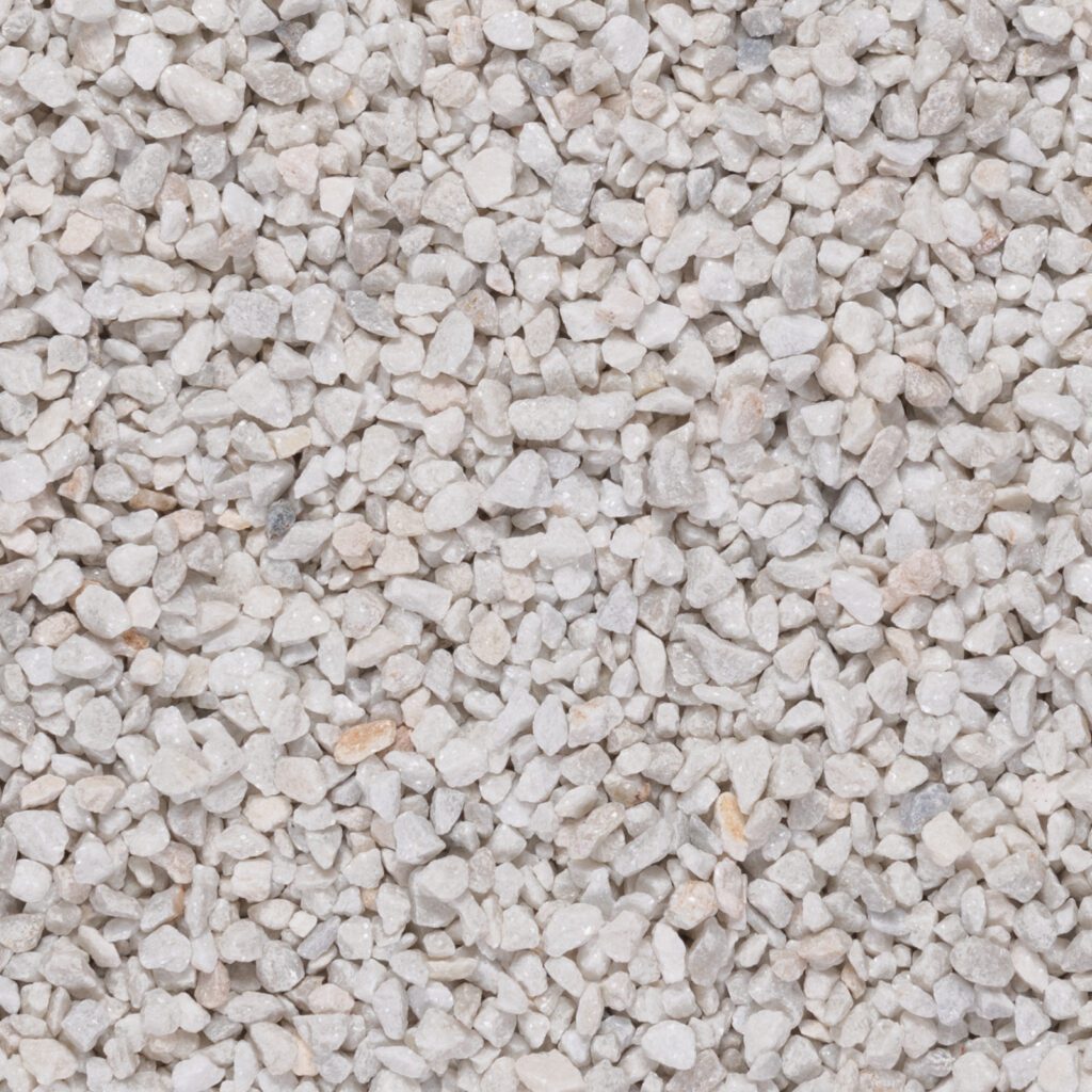Meadow View Stone Artic White Chippings 10mm Bulk Bag 5060013462627 2