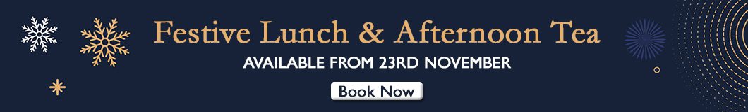 Festive lunch and afternoon tea at Hillier - book Christmas events