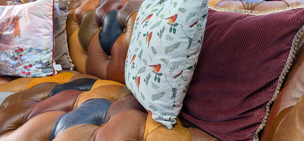 colourful christmas theme colourful sofa with pillows 970w