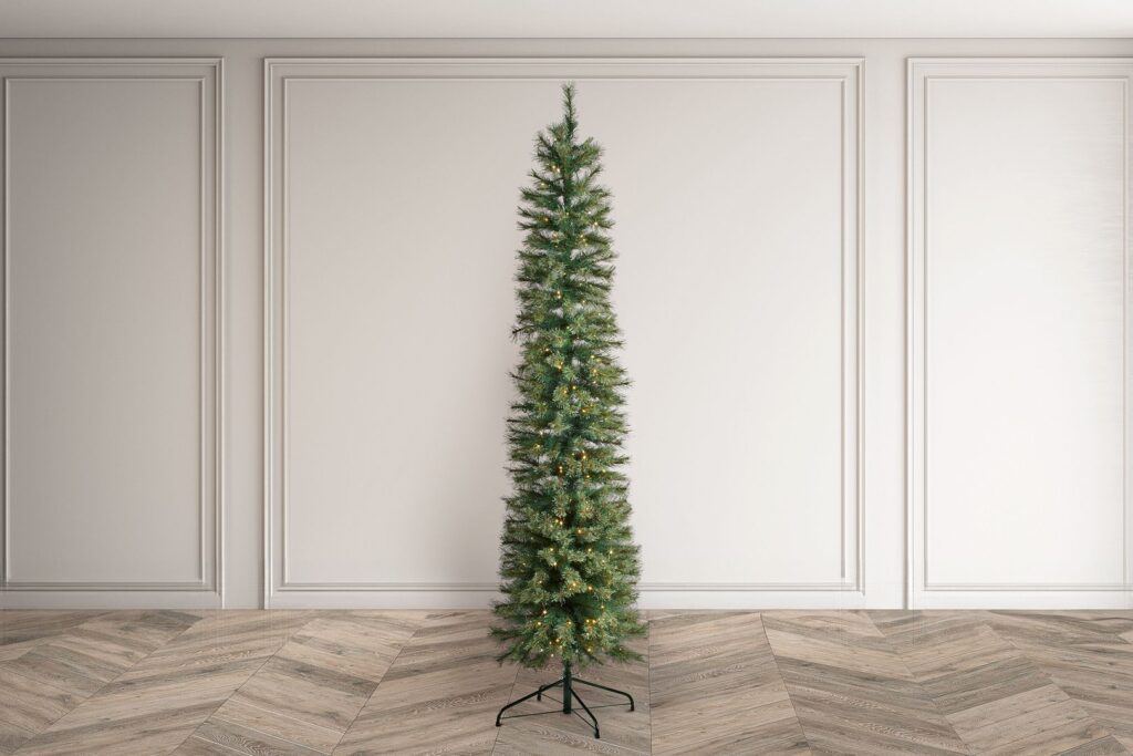BOSK Thetford Fir – 6.5ft Christmas Tree With 200 Warm White Leds 5061030162491 2