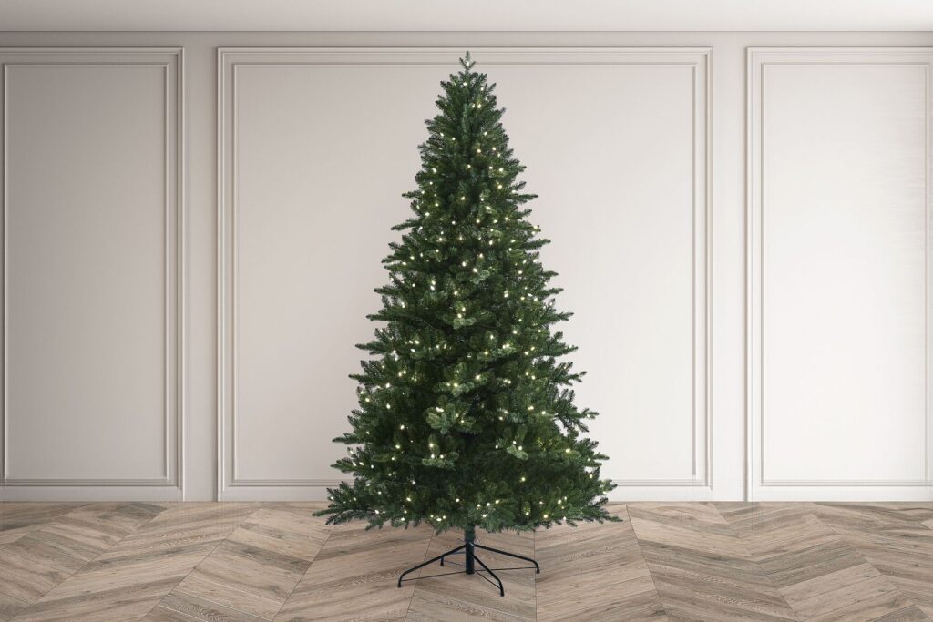 BOSK Merrivale Fir – 6.5ft Christmas Tree With 400 Warm White Leds 5061030161739 2