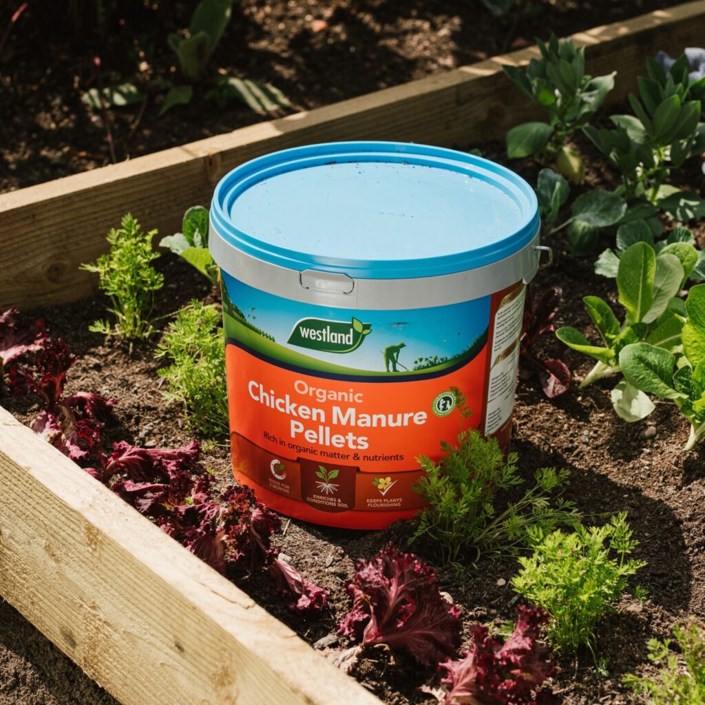 Westland Organic Chicken Manure Pellets 8Kg 5023377024252 2