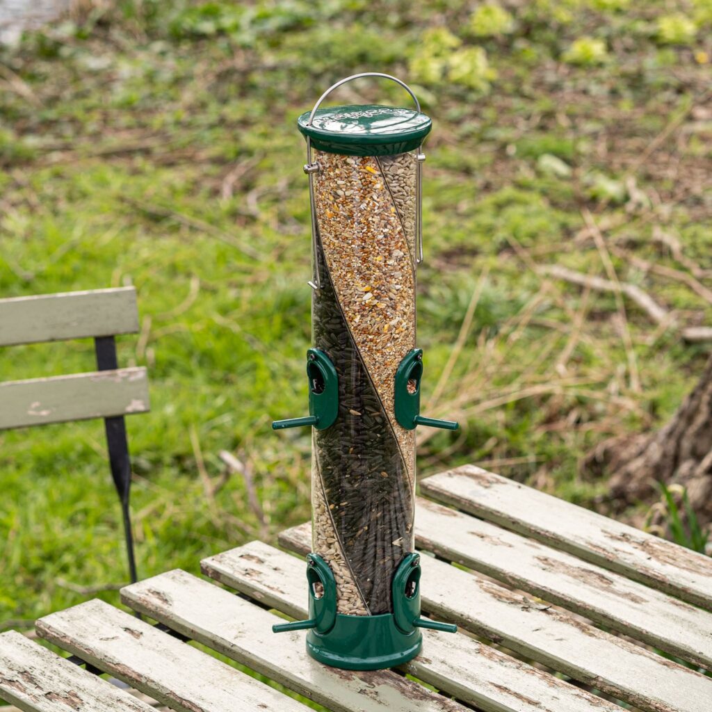 Peckish All Weather 3 Seed Twist Bird Feeder 5060235444180 2
